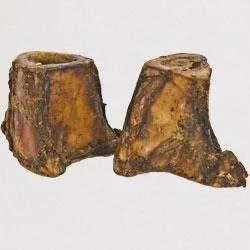 Jones Natural Chews Meaty Smoked Small Beef Center Bones Natural Dog Chews – .5 to 1.25 Inch – 30 Count