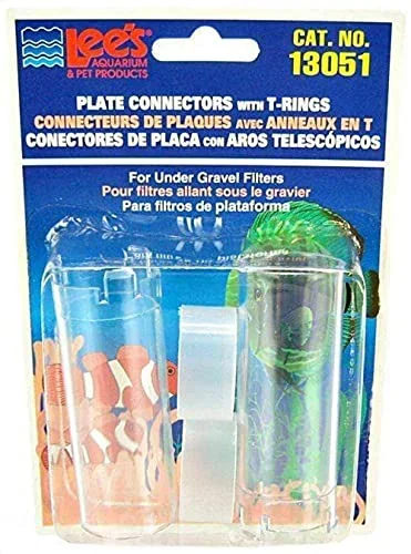 Lee’s Plate Connectors with T-Rings – Twin Pack
